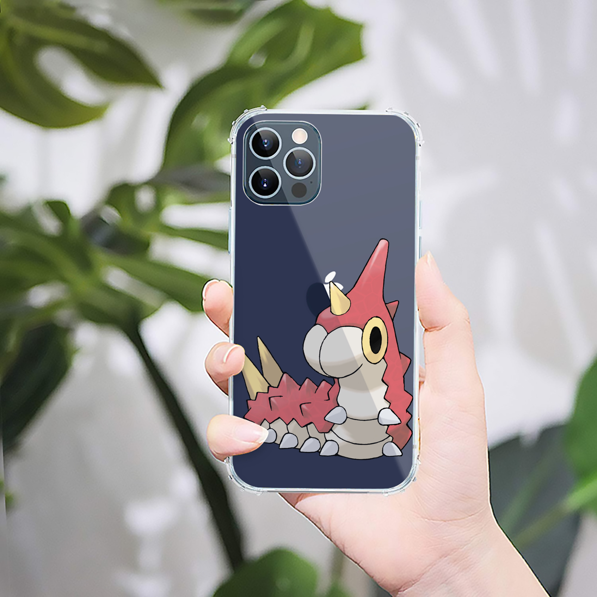 （画像用） ポケットモンスター Pokémon 【iPhone 12シリーズ対応】透明スマホケース（クリアソフトケース）